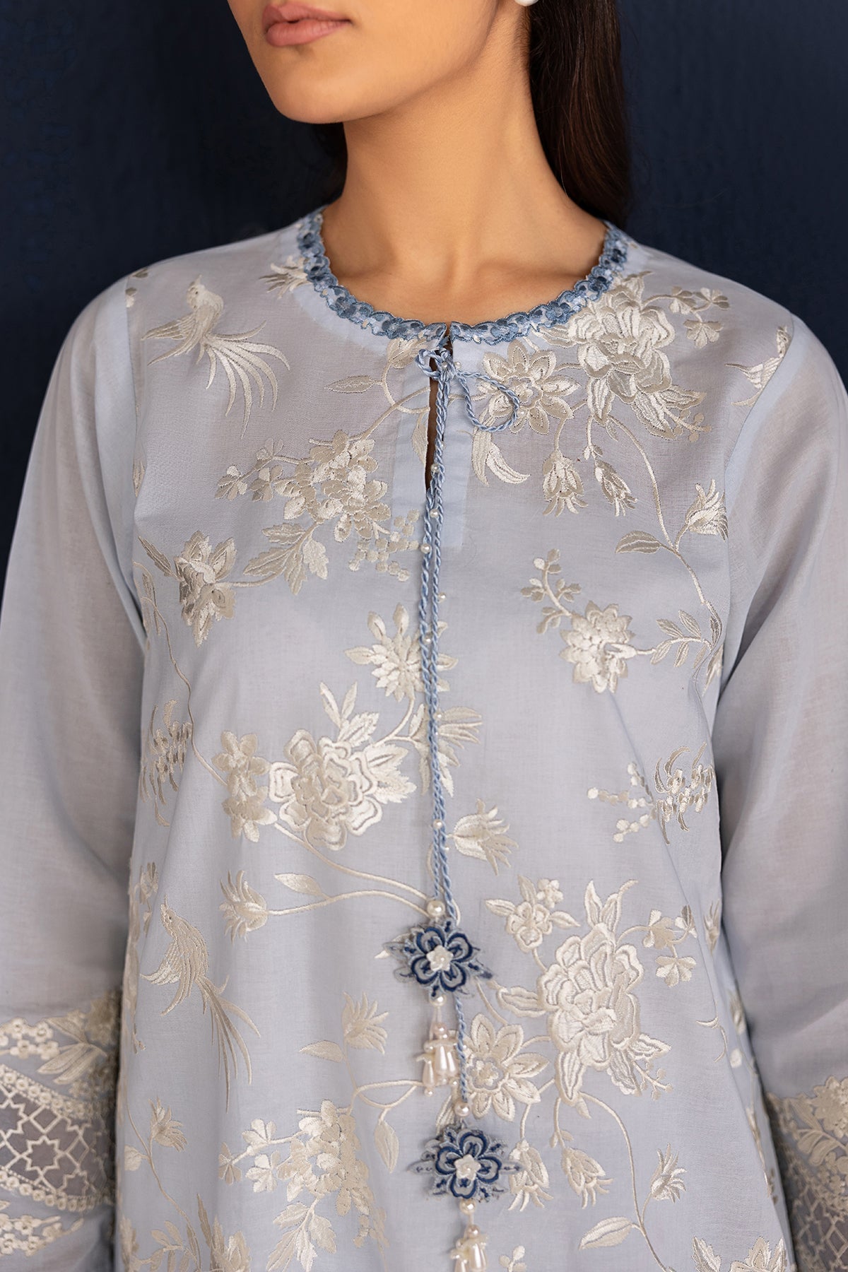 Baroque | Embroidered Lawn | SF-4466