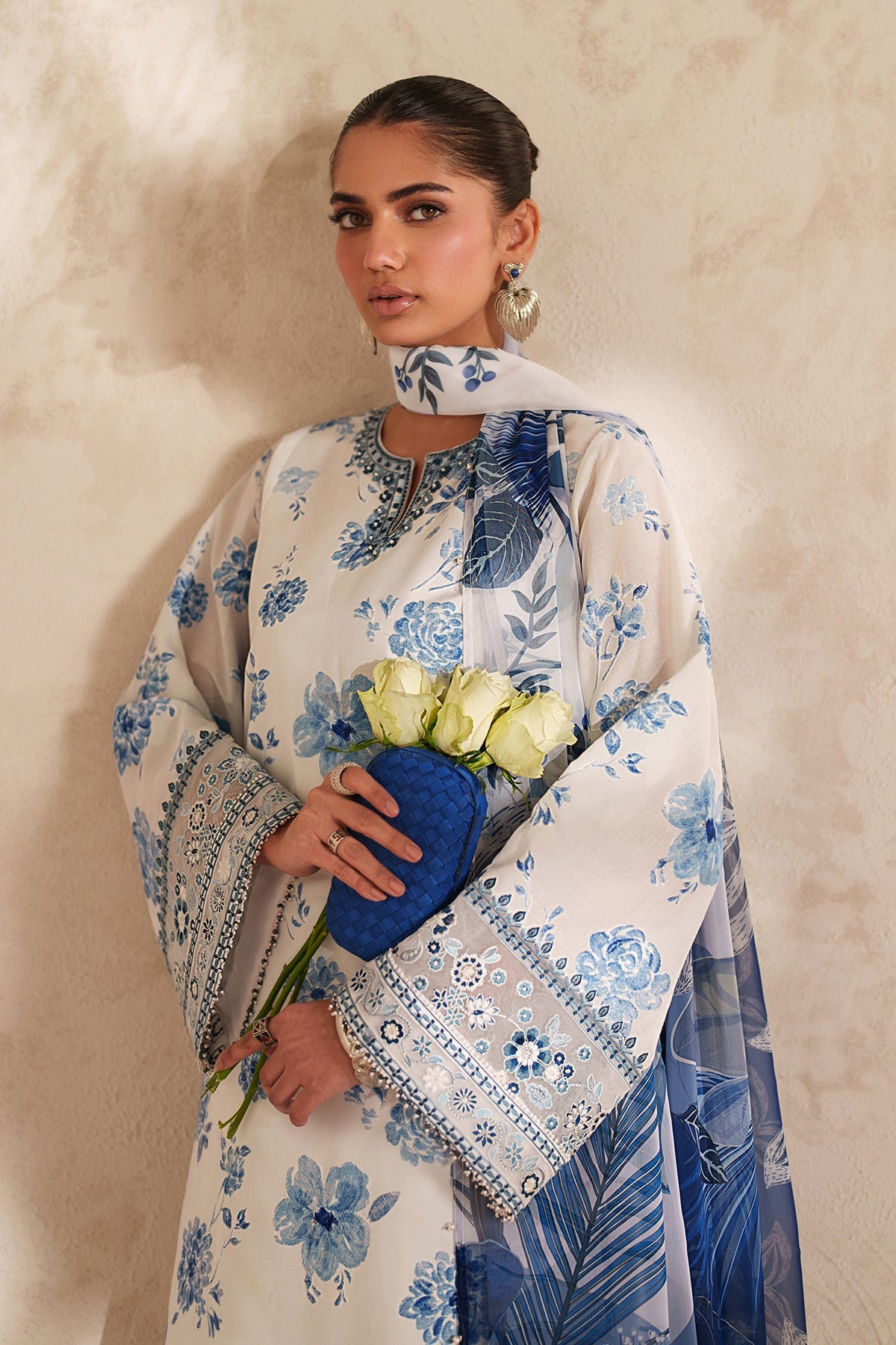 Baroque | Embroidered Lawn | SF-4413