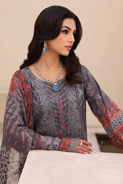 Charizma | Naranji Embroidered Lawn 24 | CN4-006 - House of Zarish