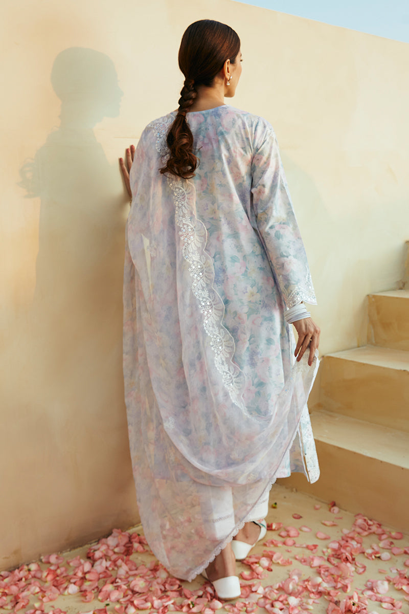 Cross Stitch | Premium Lawn 24 | VIOLA PEARL - House Of Anaya