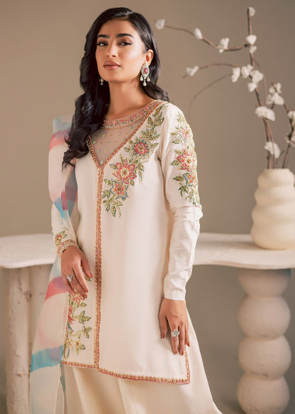 Maria Osama Khan | Noir Bliss Luxury Formals | Pearl Whisper
