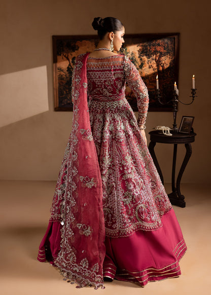 Lamhay by Maria Osama Khan Embroidered Organza 3Pc Suit - Nayab