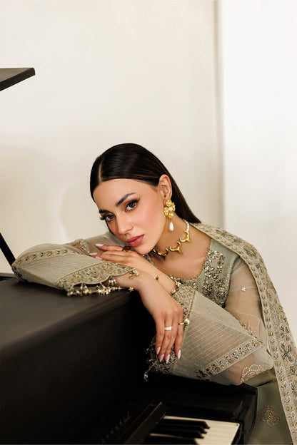 Alizeh | AYMAL V4 - LUXURY BAMBER CHIFFON '26 | AF-BHM-4072-Javi