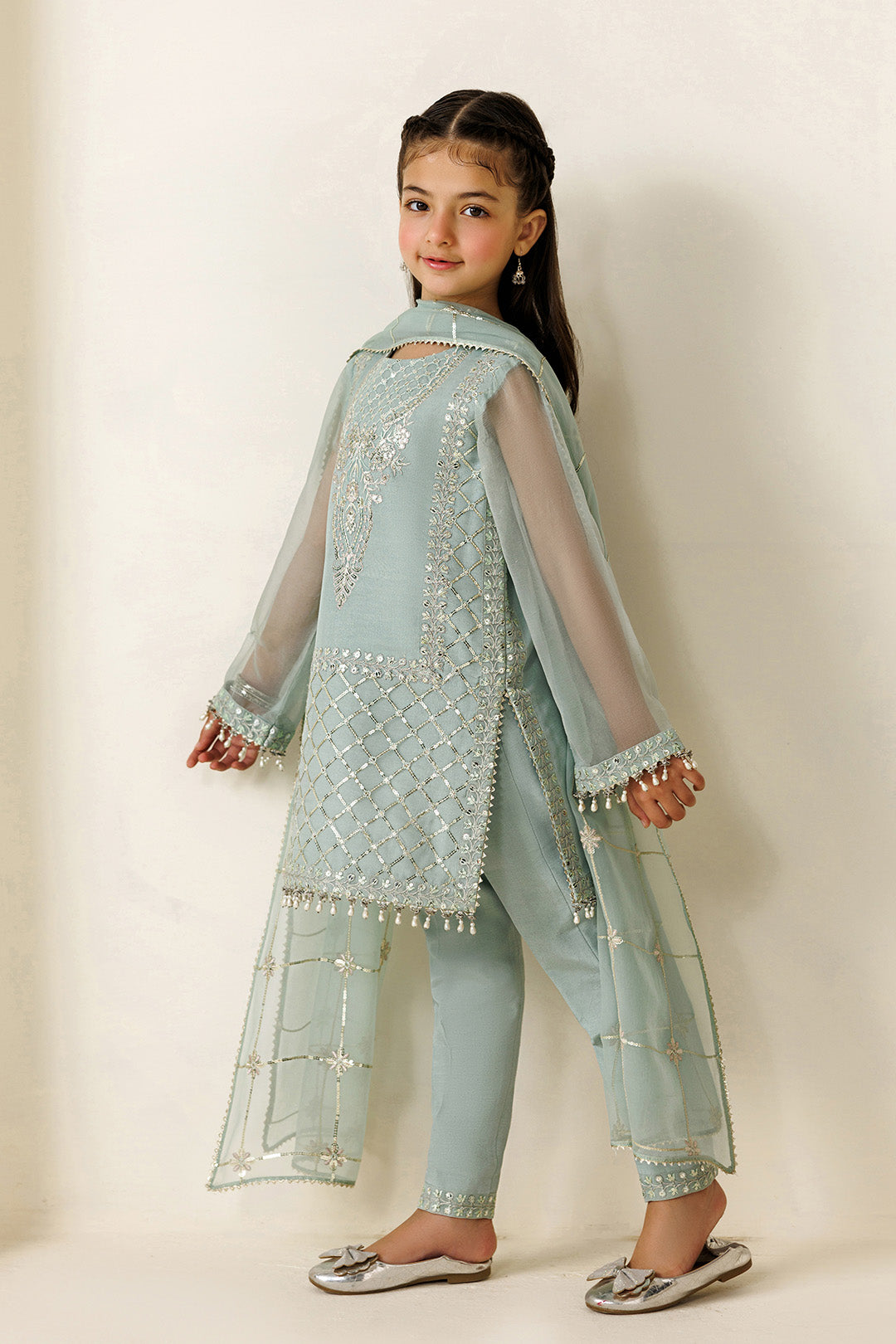 Alizeh | AYMAL V4 - LUXURY BAMBER CHIFFON '26 | AFK-BCH-1008-Sinoor