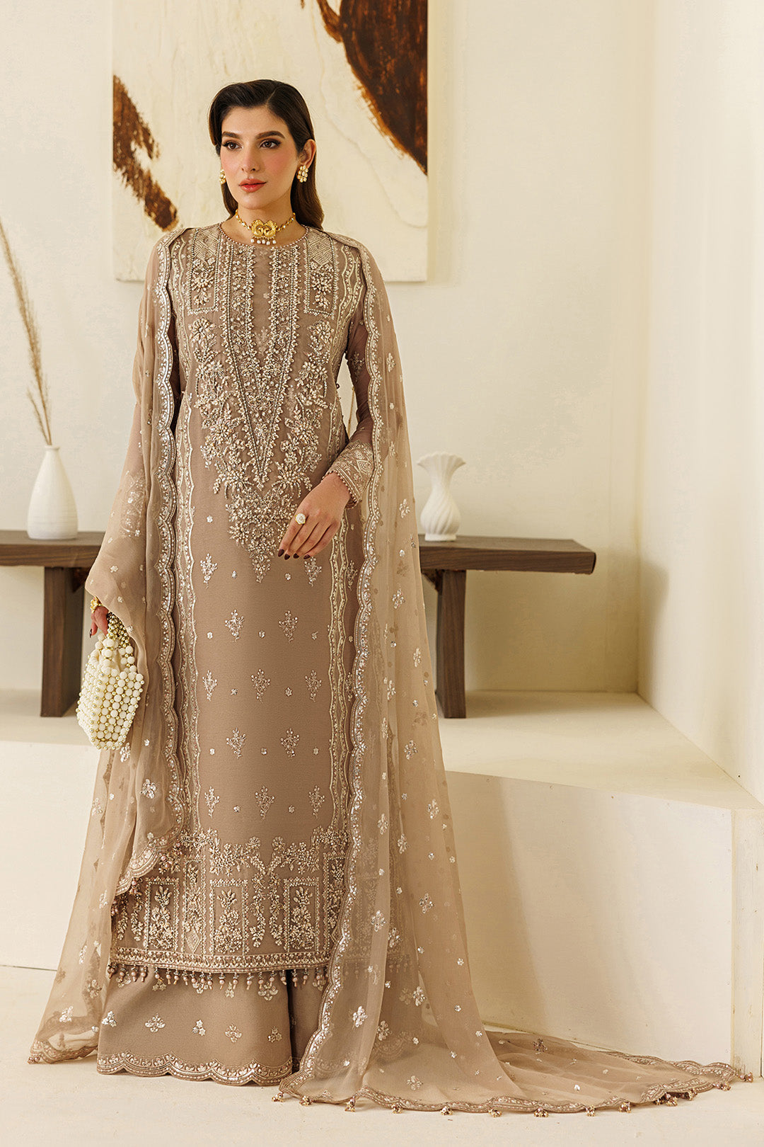 Alizeh | AYMAL V4 - LUXURY BAMBER CHIFFON '26 | AF-BHM-4069-Dise