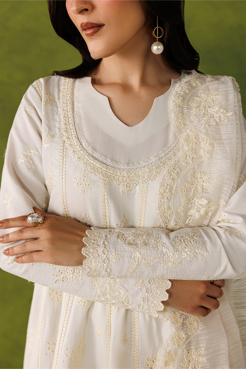 Emaan Adeel | Elevated Essentials '26 | IVORY EDIT - P0131