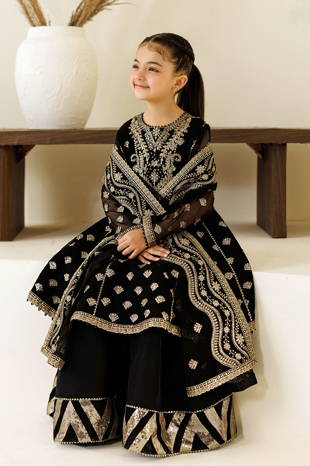 Alizeh | AYMAL V4 - LUXURY BAMBER CHIFFON '26 | AFK-BCH-1011-Blanc