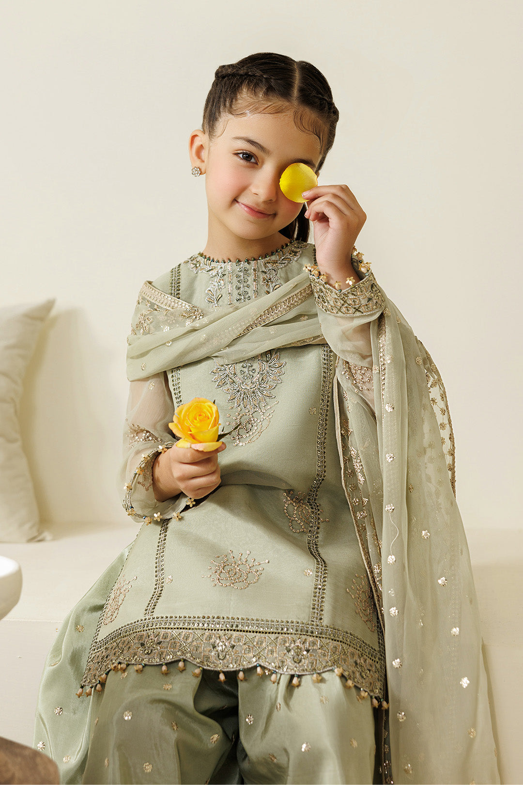 Alizeh | AYMAL V4 - LUXURY BAMBER CHIFFON '26 | AFK-BCH-1010-Javi