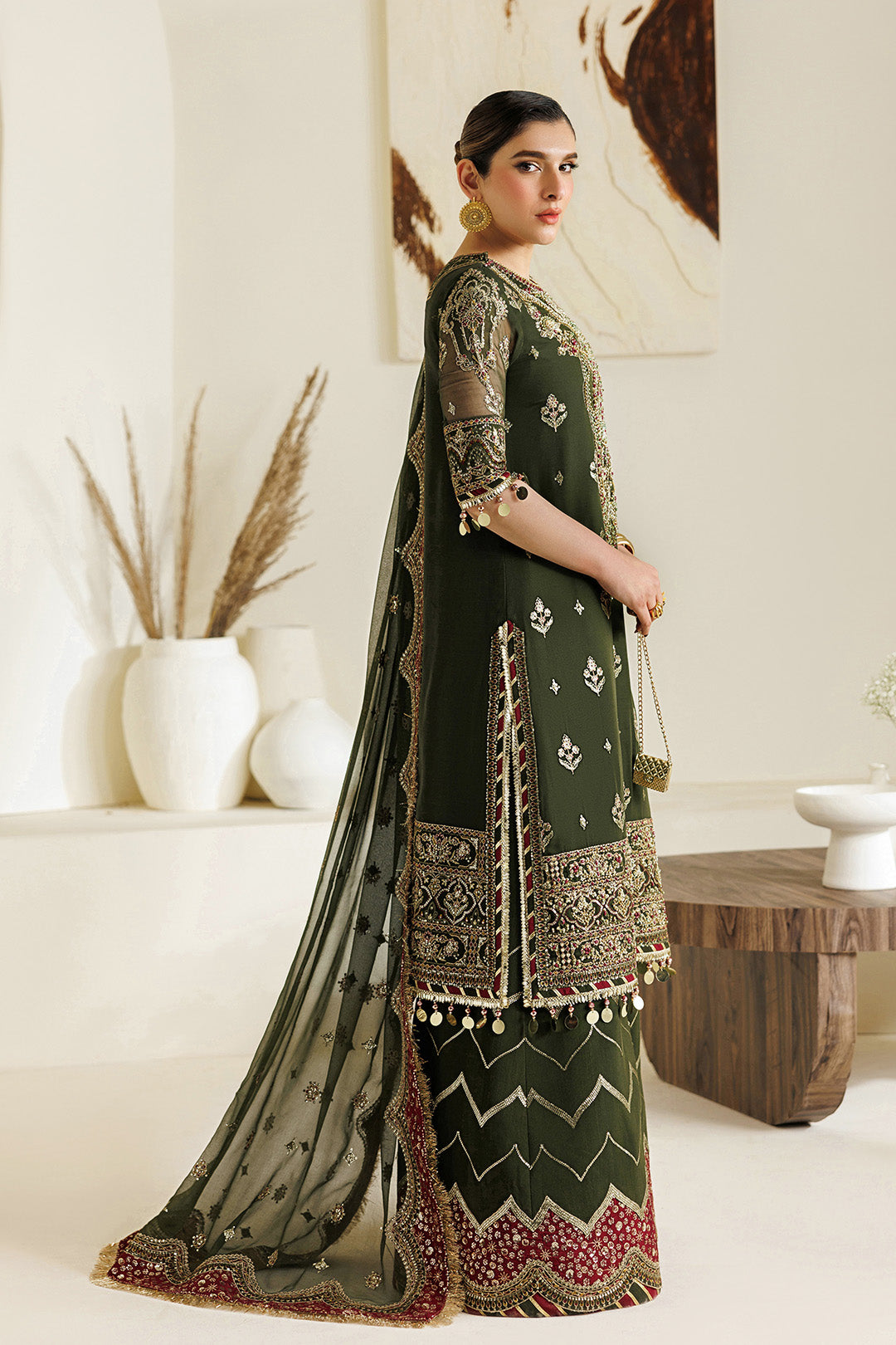 Alizeh | AYMAL V4 - LUXURY BAMBER CHIFFON '26 | AF-BHM-4075-Hyan