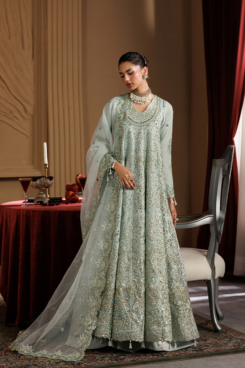 Emaan Adeel | Celeste Festive Edit | HALO - S0459