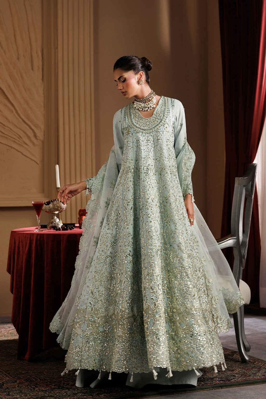 Emaan Adeel | Celeste Festive Edit | HALO - S0459