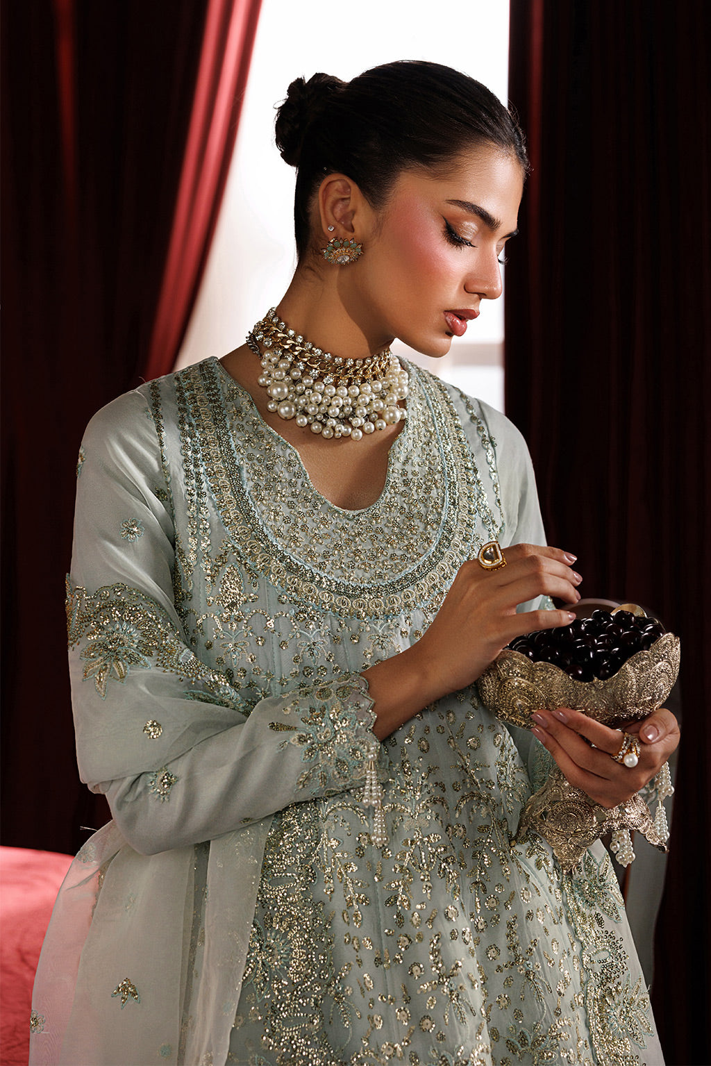 Emaan Adeel | Celeste Festive Edit | HALO - S0459