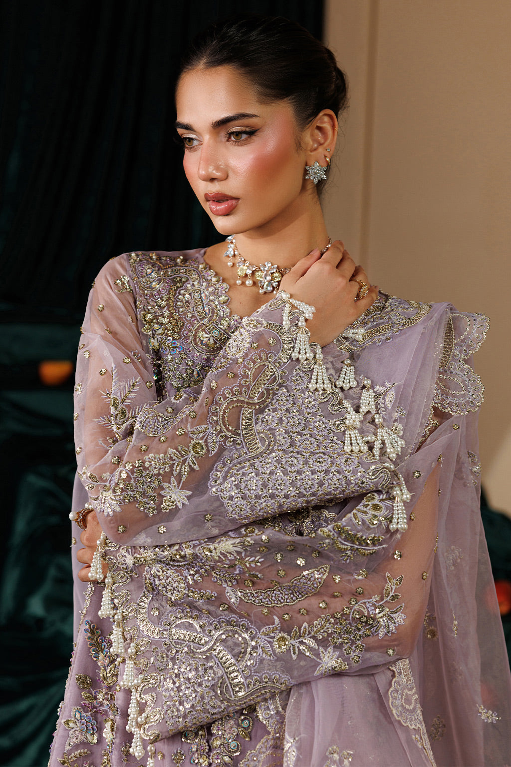 Emaan Adeel | Celeste Festive Edit | CYRA - S0461