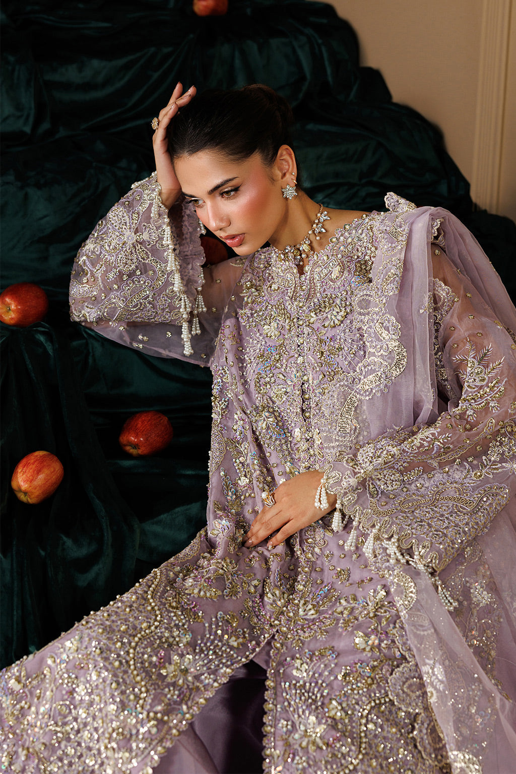 Emaan Adeel | Celeste Festive Edit | CYRA - S0461