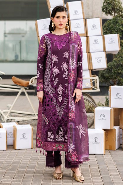 Parishay | Monaco Luxury Lawn 2026 | MN-12 | 3 PC LAWN