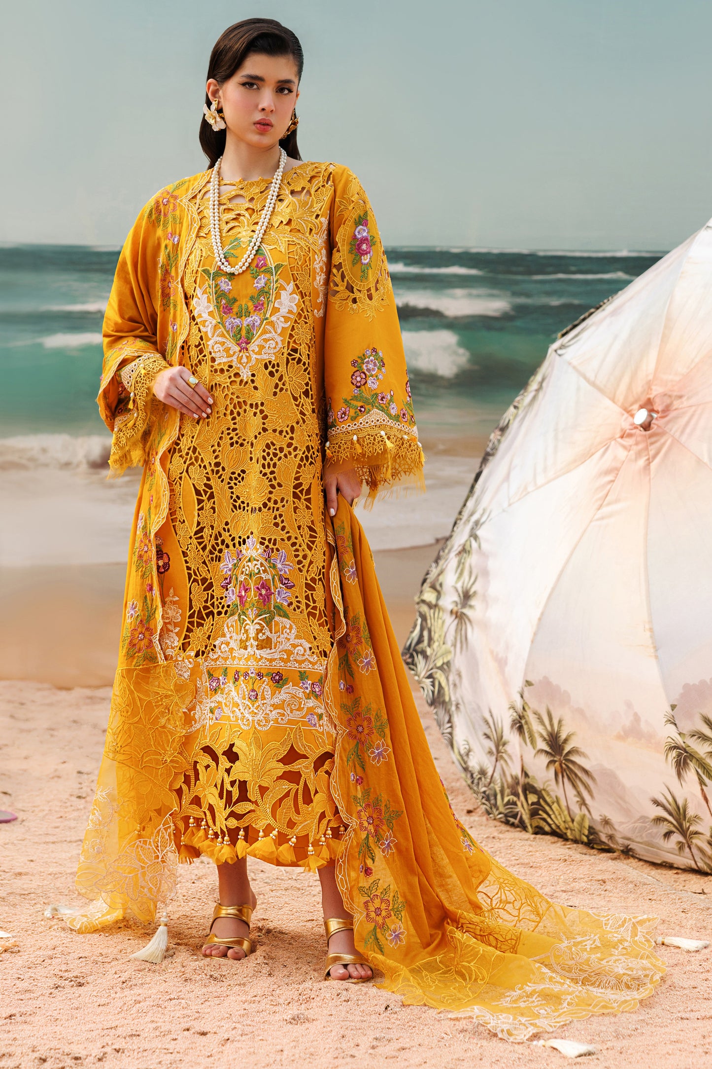 Parishay | Monaco Luxury Lawn 2026 | MN-08 | 3 PC LAWN