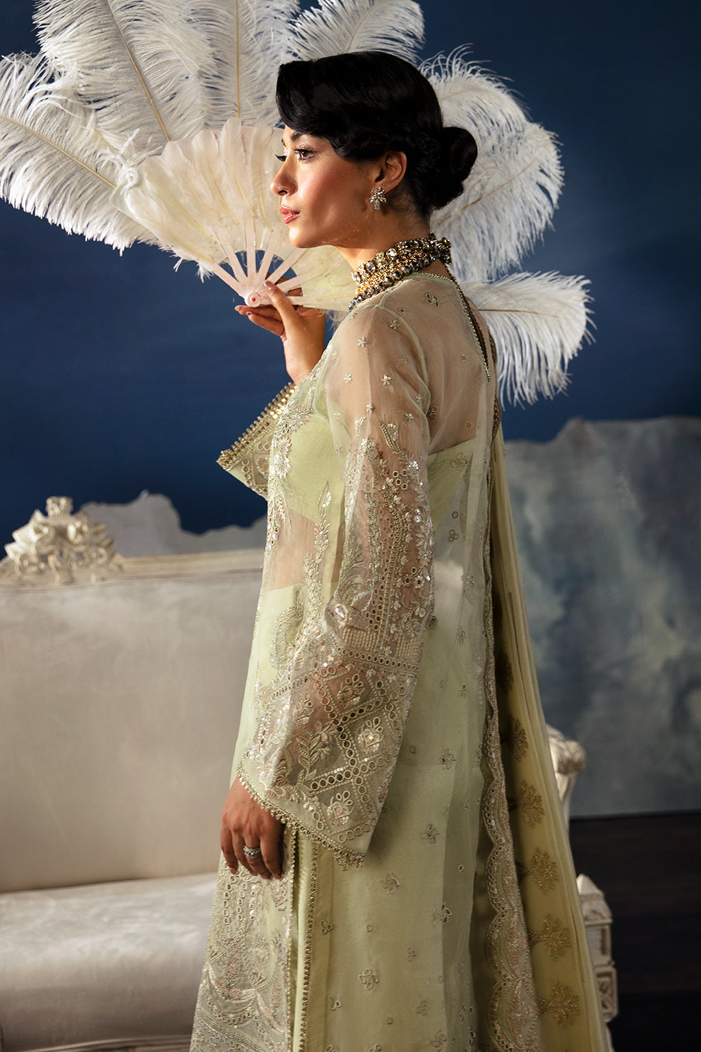 Afrozeh | La Fuchsia Festive 24 | Zelena - House Of Anaya