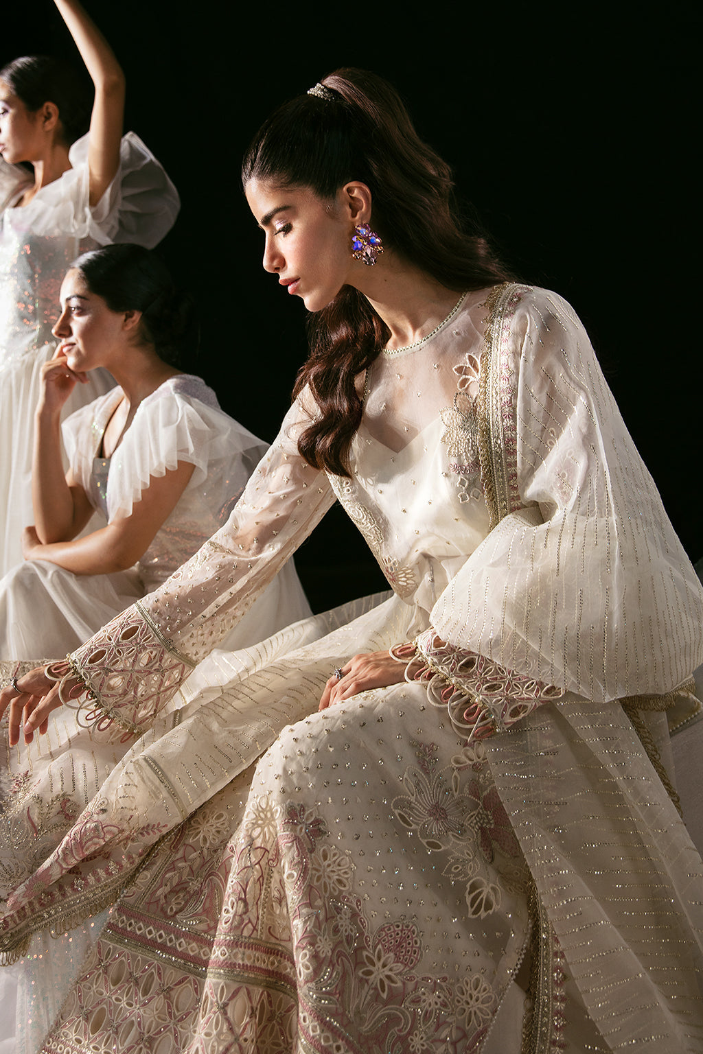 Afrozeh | La Fuchsia Festive 24 | Zeya - House Of Anaya