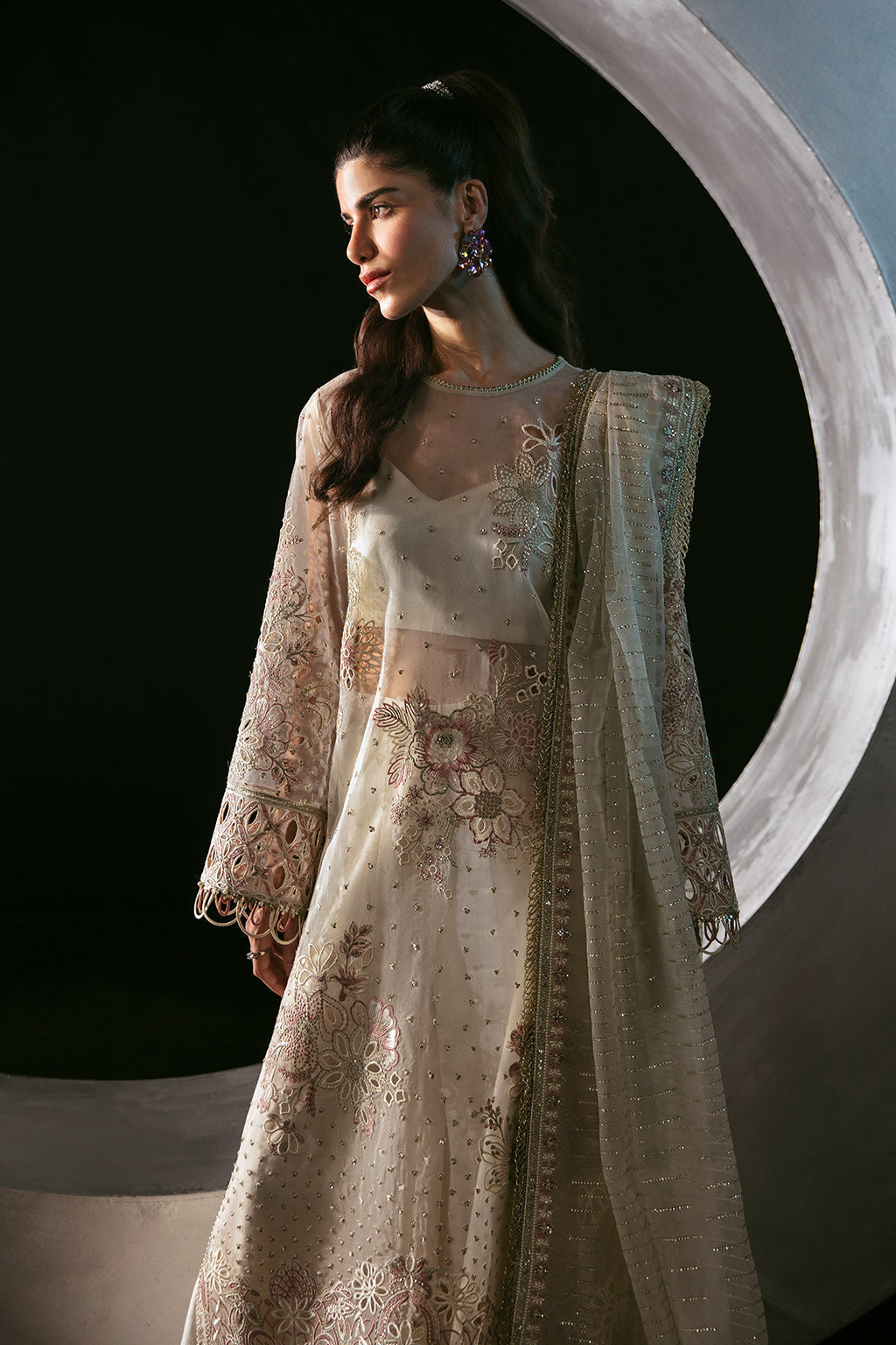 Afrozeh | La Fuchsia Festive 24 | Zeya - House Of Anaya