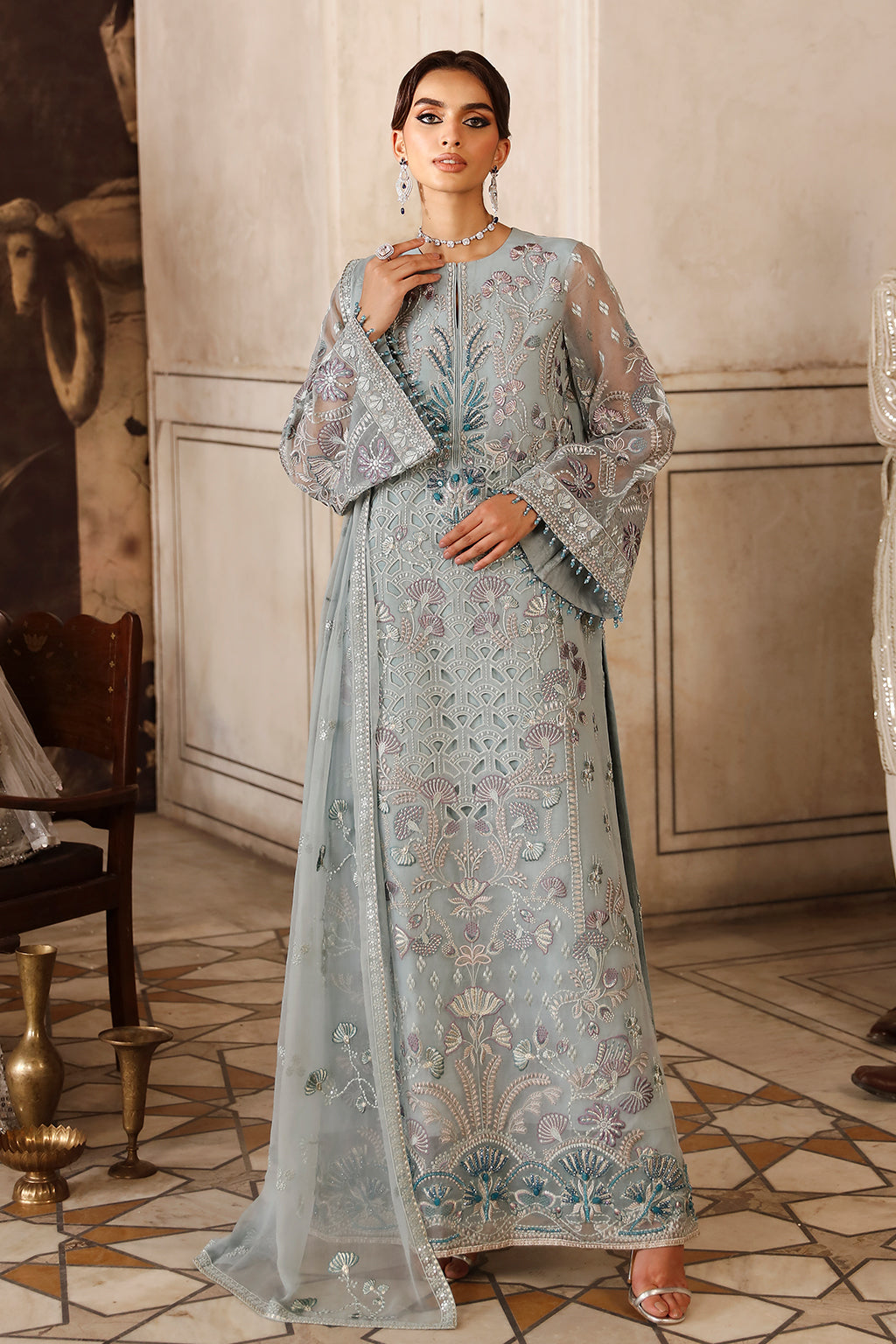 Flossie | Mehak Luxury Formals | FE-807 (A) - House Of Hania