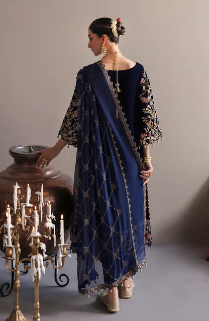 Emaan Adeel | Makhmal Velvet Edition 23 | MK-03 FALAK - House Of Anaya