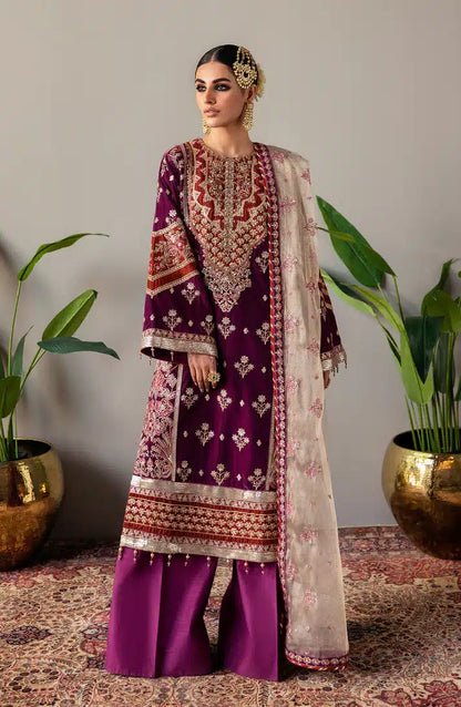 Emaan Adeel | Makhmal Velvet Edition 23 | MK-05 MAHZARA - House Of Anaya