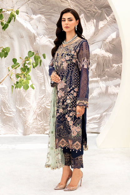 Ramsha | Minhal Organza Collection | M-902 - House Of Anaya
