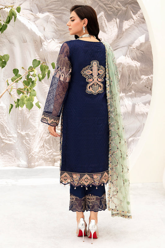 Ramsha | Minhal Organza Collection | M-902 - House Of Anaya
