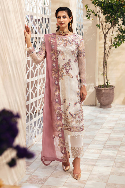 Ramsha | Chevron Chiffon Collection | A-902 - House Of Anaya