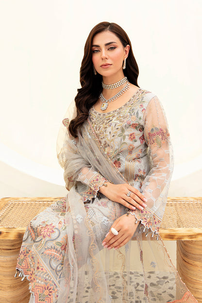 Ramsha | Minhal Organza Collection | M-909 - House Of Anaya
