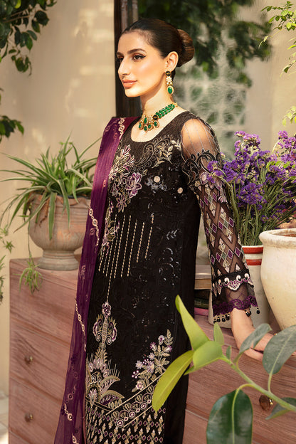 Ramsha | Chevron Chiffon Collection | A-905 - House Of Anaya