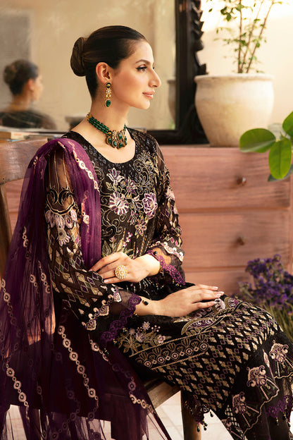 Ramsha | Chevron Chiffon Collection | A-905 - House Of Anaya