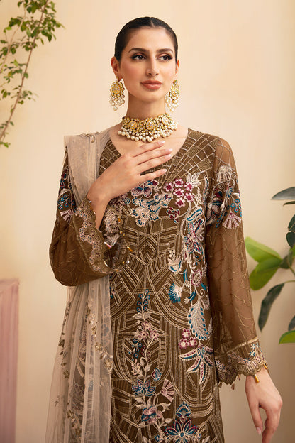 Ramsha | Chevron Chiffon Collection | A-910