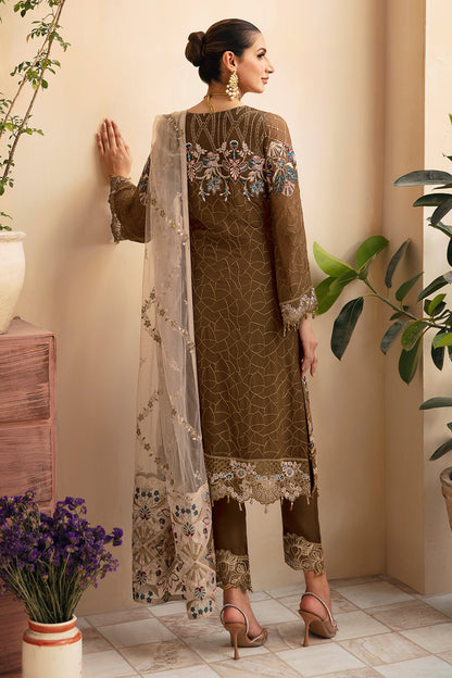 Ramsha | Chevron Chiffon Collection | A-910 - House Of Anaya