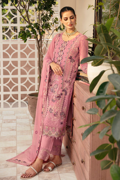 Ramsha | Chevron Chiffon Collection | A-909 - House Of Anaya