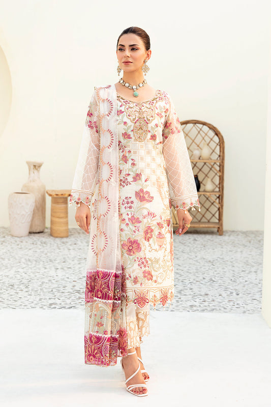Ramsha | Minhal Organza Collection | M-907 - House Of Anaya