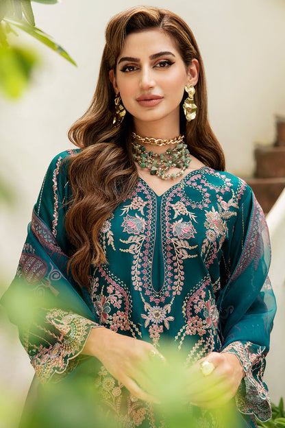 Ramsha | Luxury Lawn 24 | Y-808 - House Of Anaya