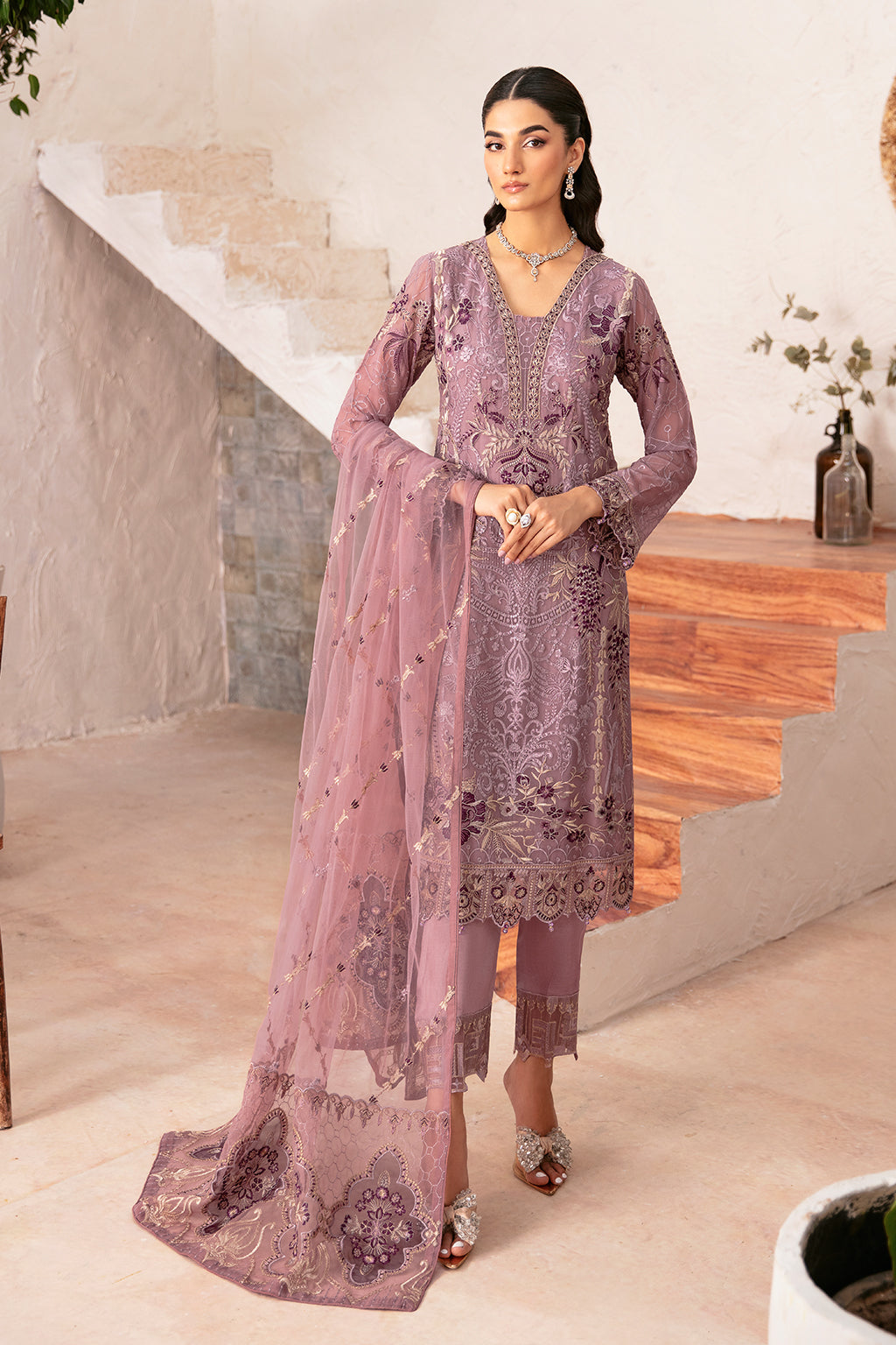 Ramsha | Rangoon Chiffon Collection 24 | D-1208 - House Of Anaya