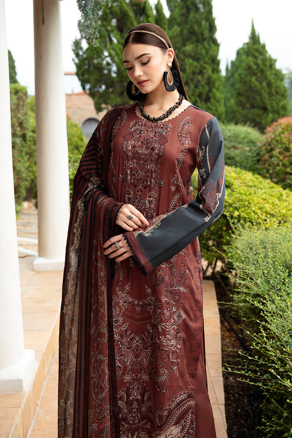 Ramsha | Riwayat Lawn Collection| Y-906 - House Of Anaya