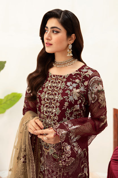Ramsha | Minhal Organza Collection | M-1003 - House Of Anaya