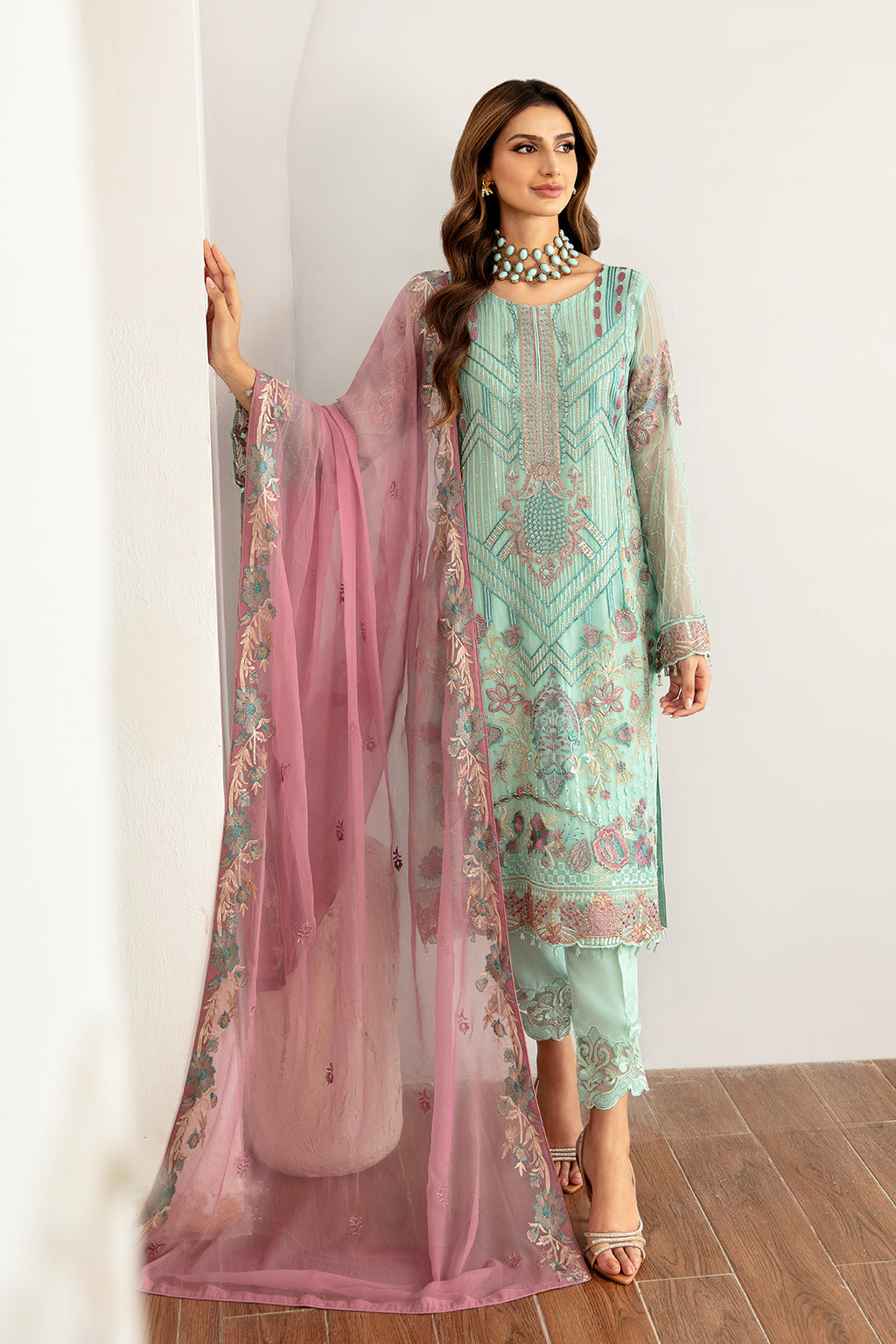 Ramsha | Rangoon Chiffon Collection 24 |D-1107 - House Of Anaya