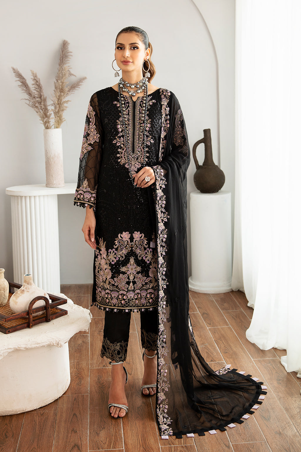 Ramsha | Rangoon Chiffon Collection 24 |D-1106 - House Of Anaya