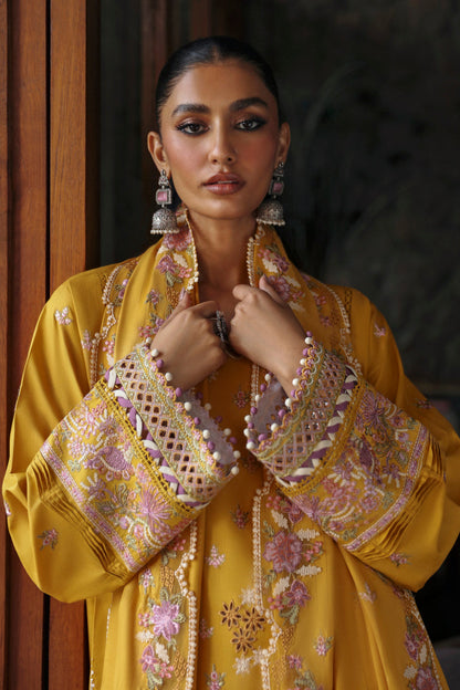 Qalamkar | Qlinekari Linen Collection | LM-04 SINSEAD