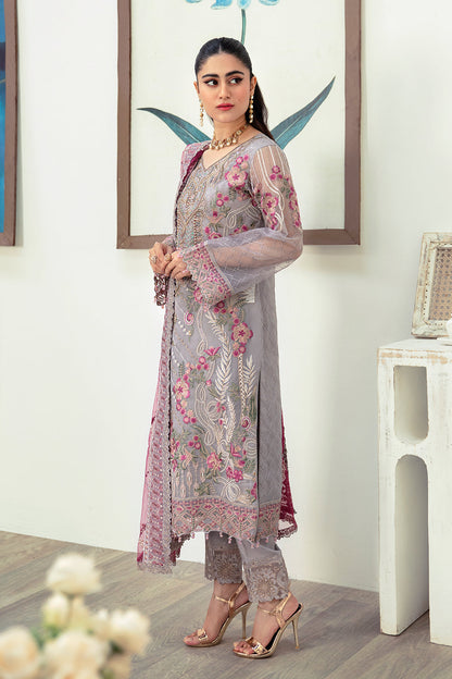 Ramsha | Minhal Organza Collection | M-1008 - House Of Anaya