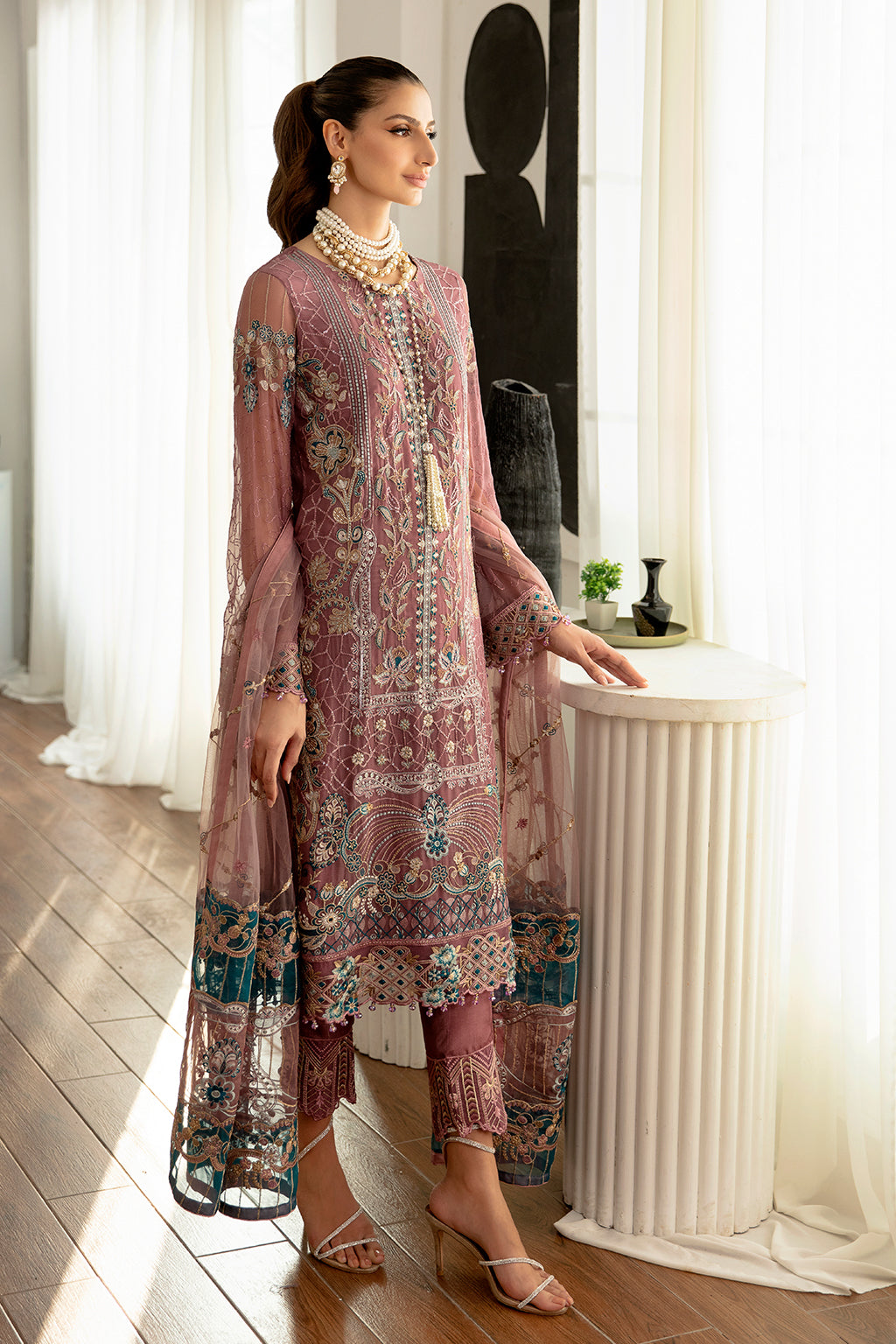 Ramsha | Rangoon Chiffon Collection 24 |D-1102 - House Of Anaya