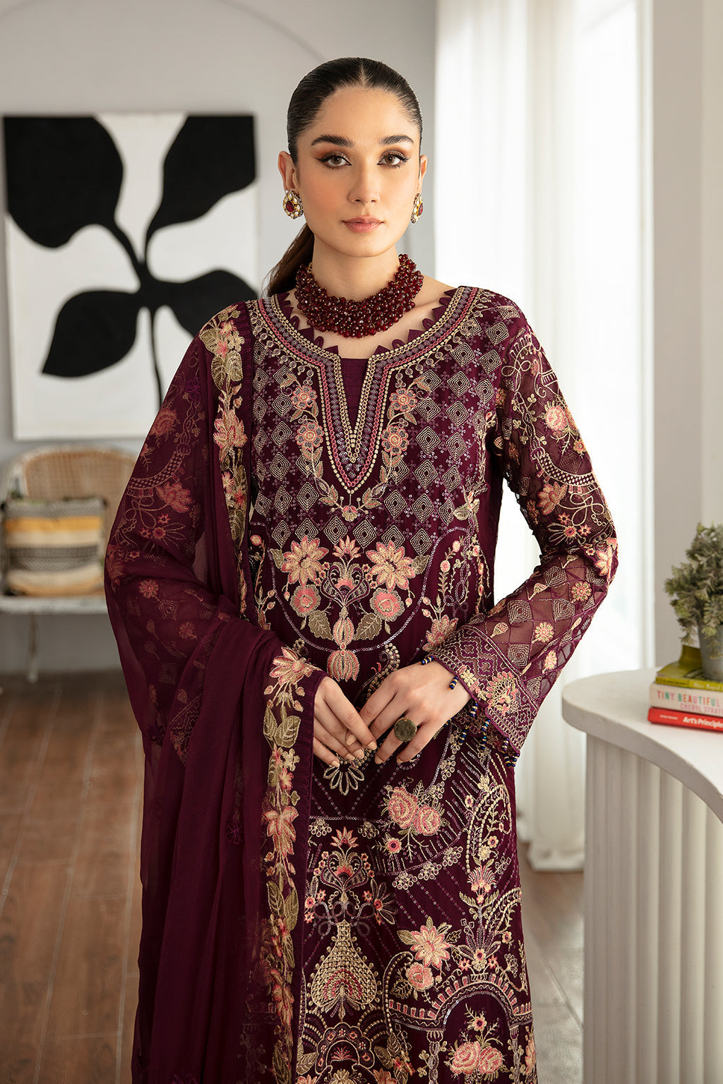 Ramsha | Rangoon Chiffon Collection 24 |D-1104 - House Of Anaya