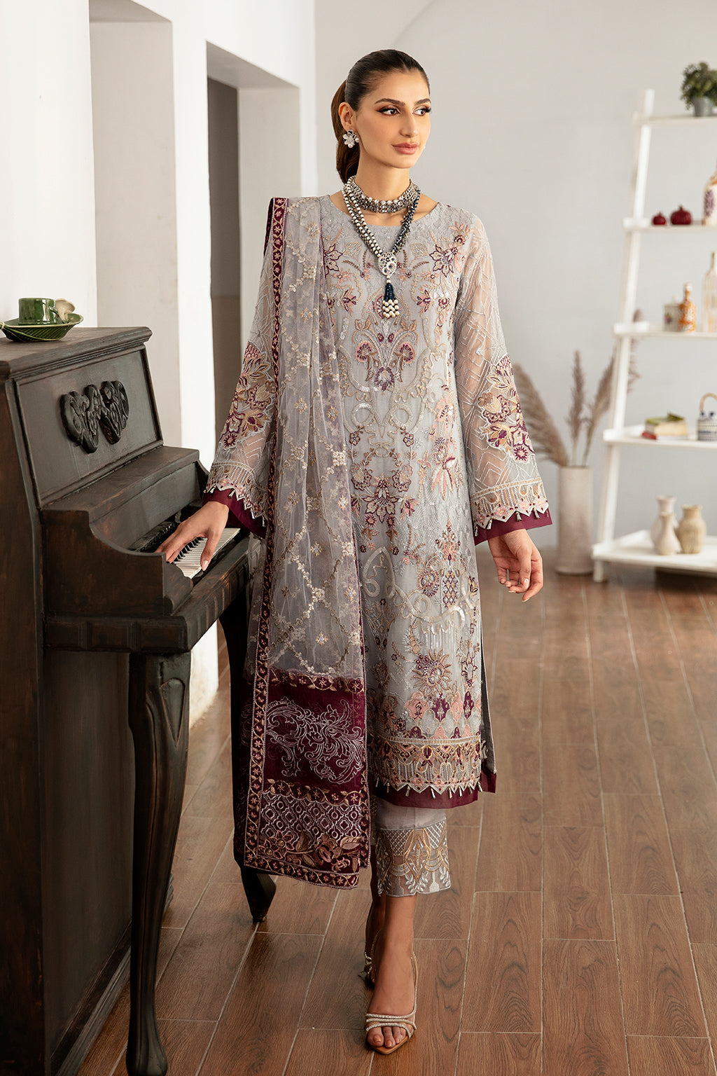 Ramsha | Rangoon Chiffon Collection 24 |D-1109 - House Of Anaya