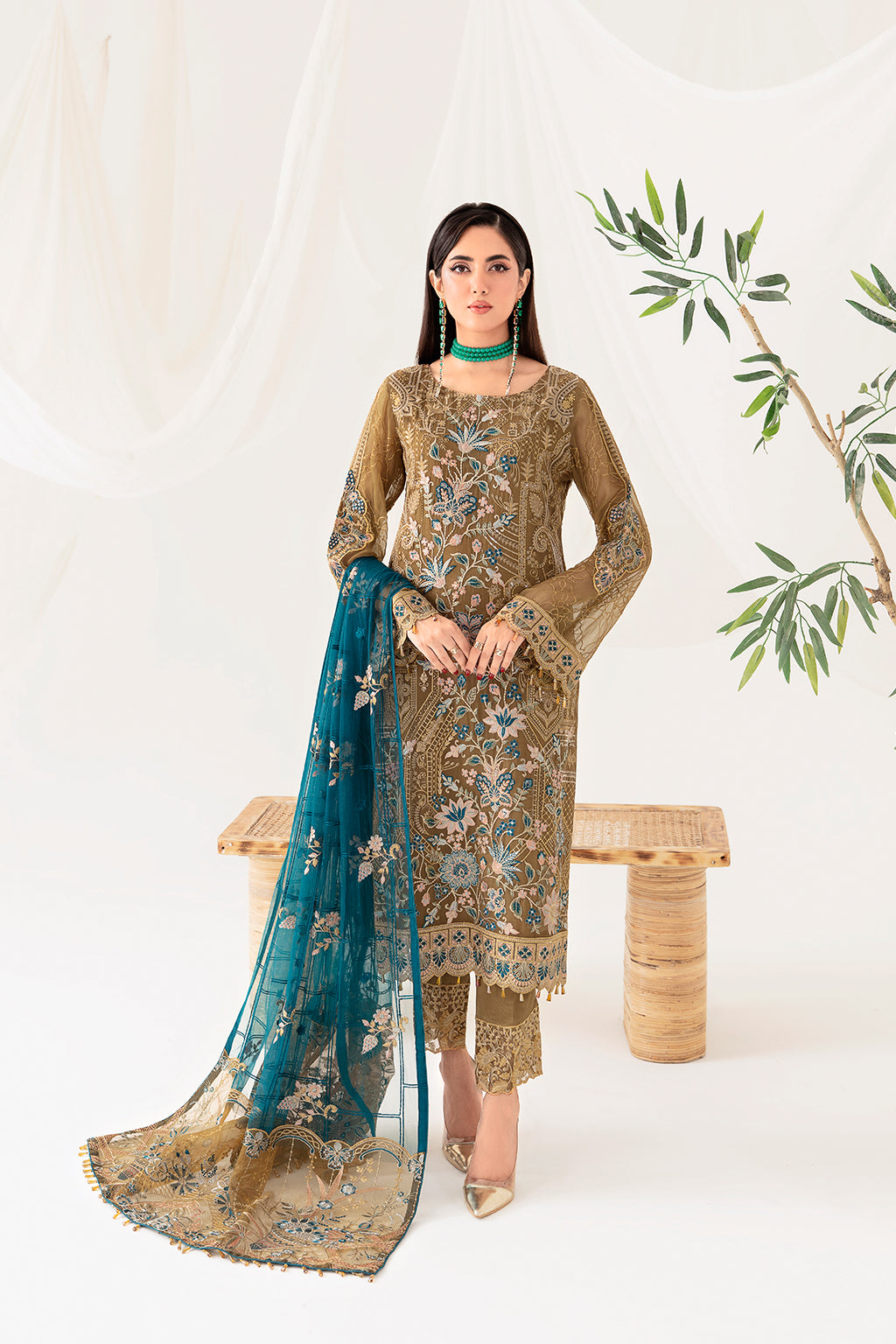 Ramsha | Rangoon Chiffon Collection 24 | D-1012 - House Of Anaya