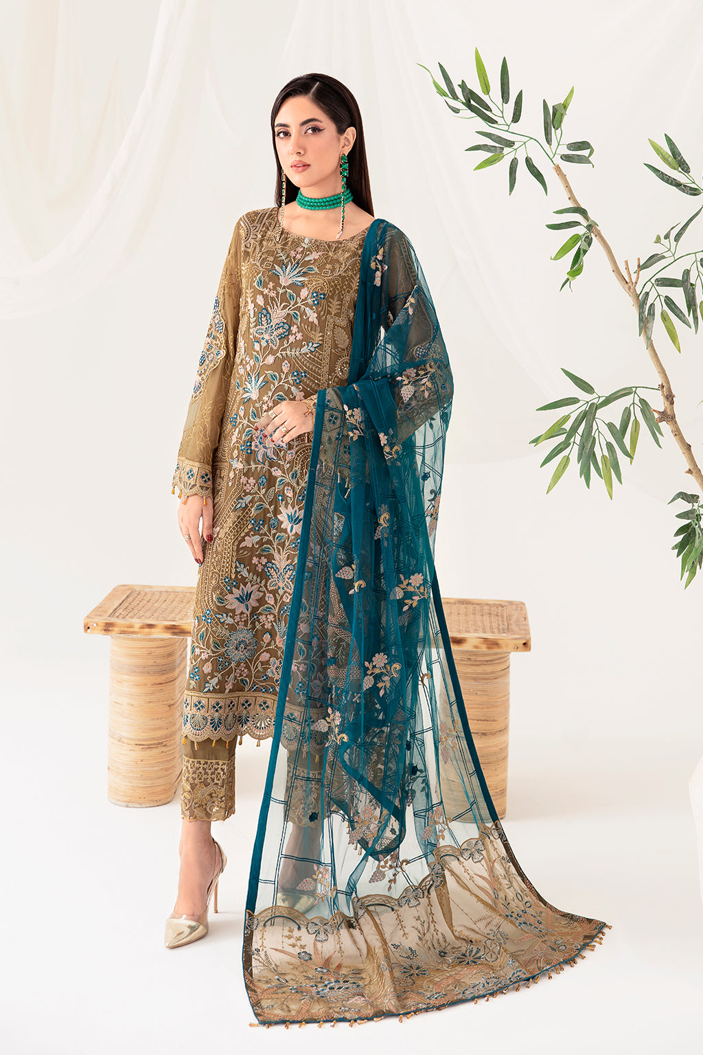 Ramsha | Rangoon Chiffon Collection 24 | D-1012 - House Of Anaya