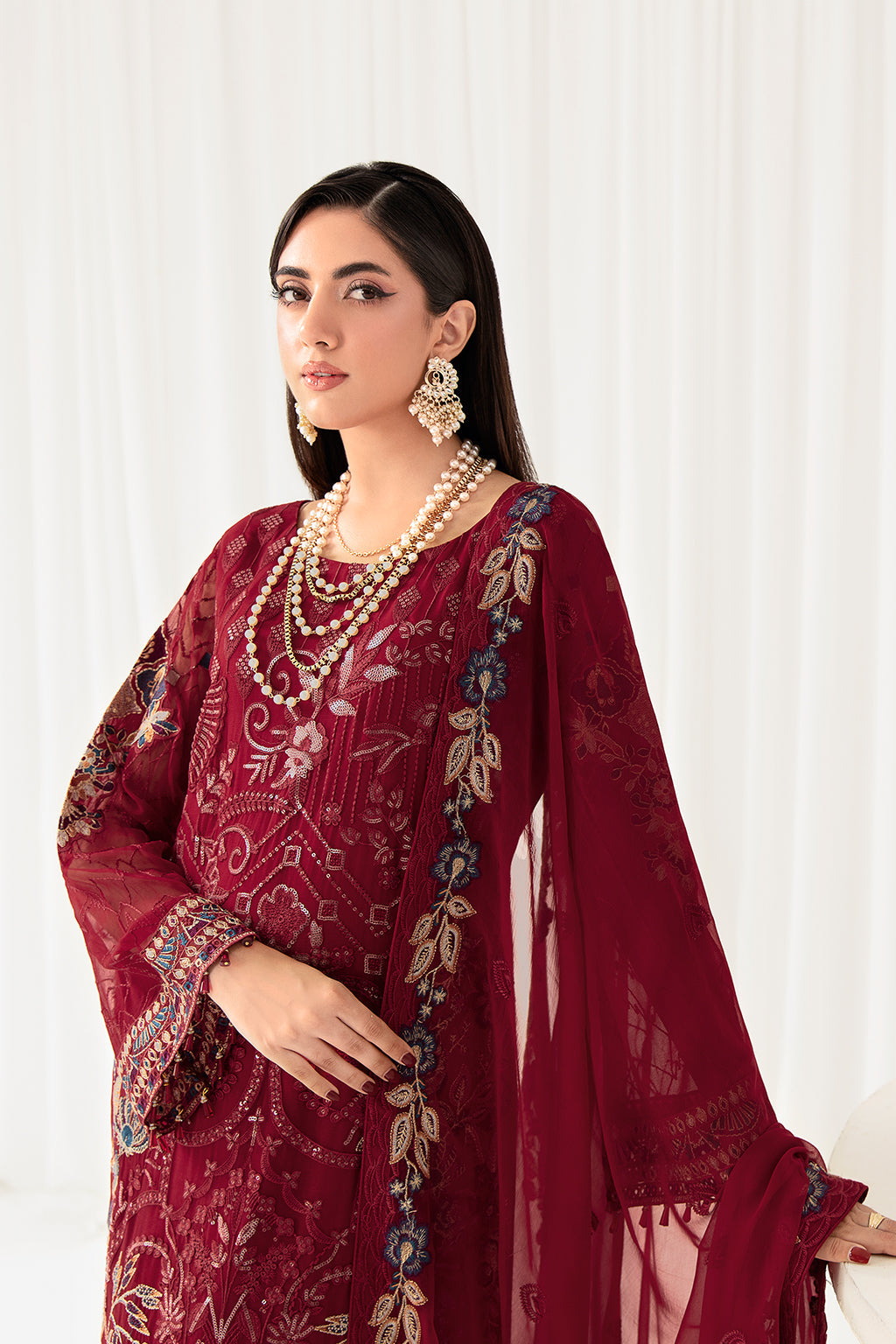 Ramsha | Rangoon Chiffon Collection 24 | D-1004 - House Of Anaya